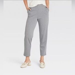NWOT A New Day Women’s High Rise Taper Ankle Pinstripe Pants